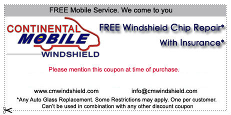 free windshield chip repair